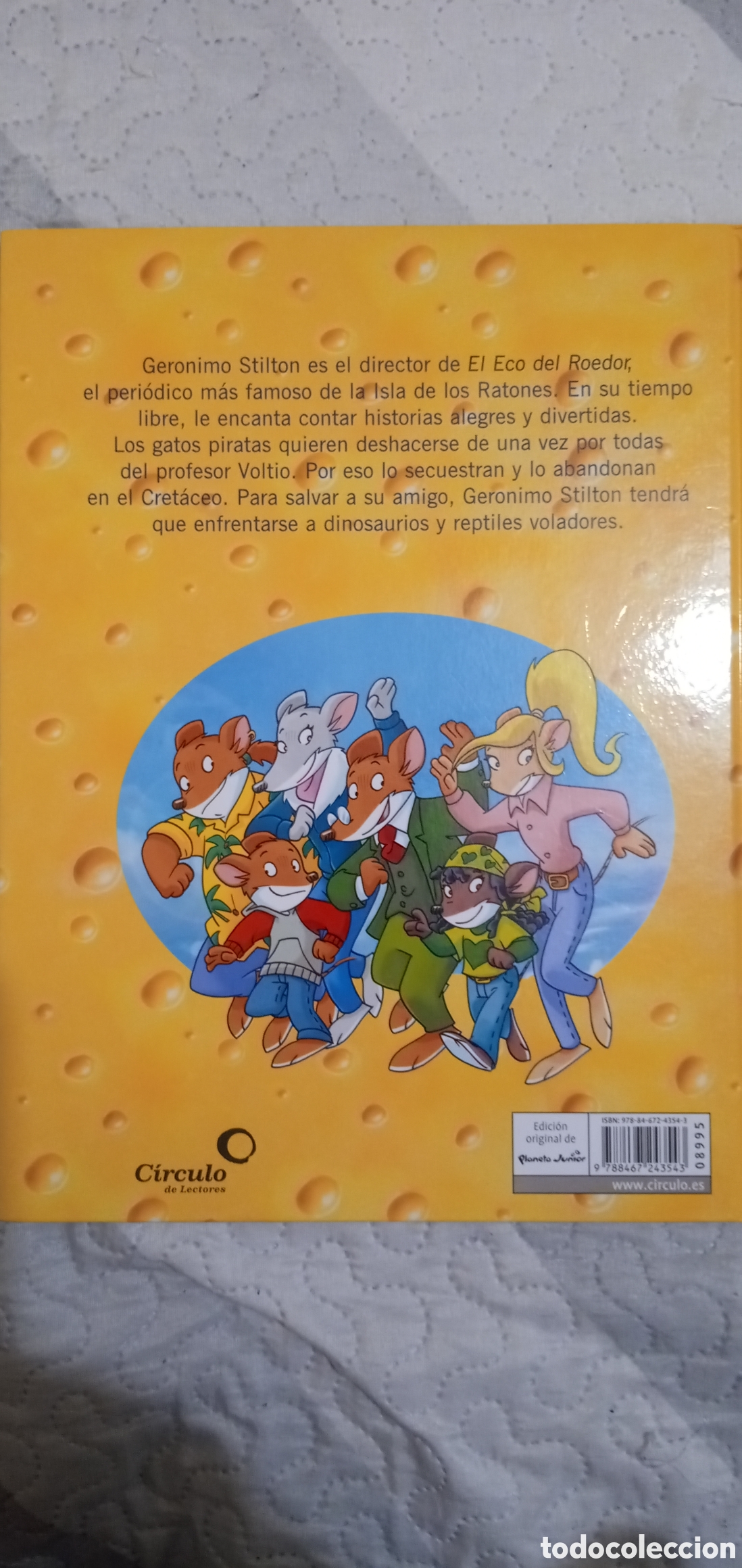 Libros de segunda mano: Geronimo Stilton.Dinosaurios en accion.2011.Buen estado. - Foto 2