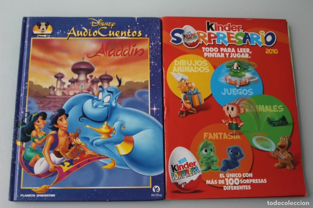 Libros de segunda mano: ALADDIN - KINDER SORPRESARIO - Foto 1