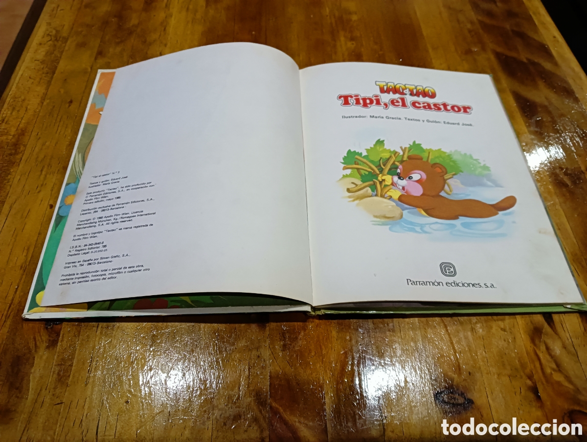 Libros de segunda mano: Tipi , el castor . Taotao. - Foto 4