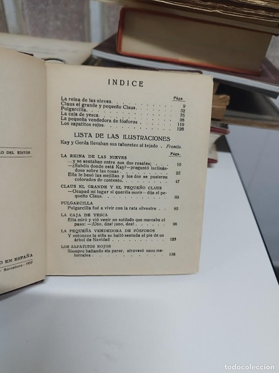 Libros de segunda mano: HISTORIAS DE HANS ANDERSEN. ARALUCE. 1937. - Foto 3