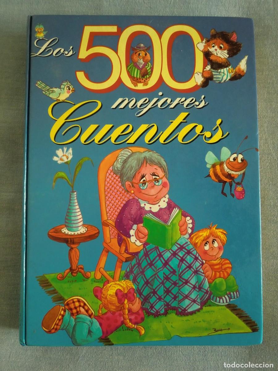 Libros de segunda mano: Libro LOS 500 MEJORES CUENTOS. Ediciones ALCOEXPORT - Foto 1