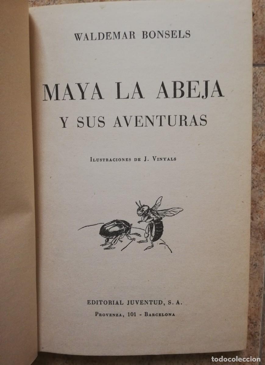 Libros de segunda mano: Maya La abeja y sus aventuras - Foto 3