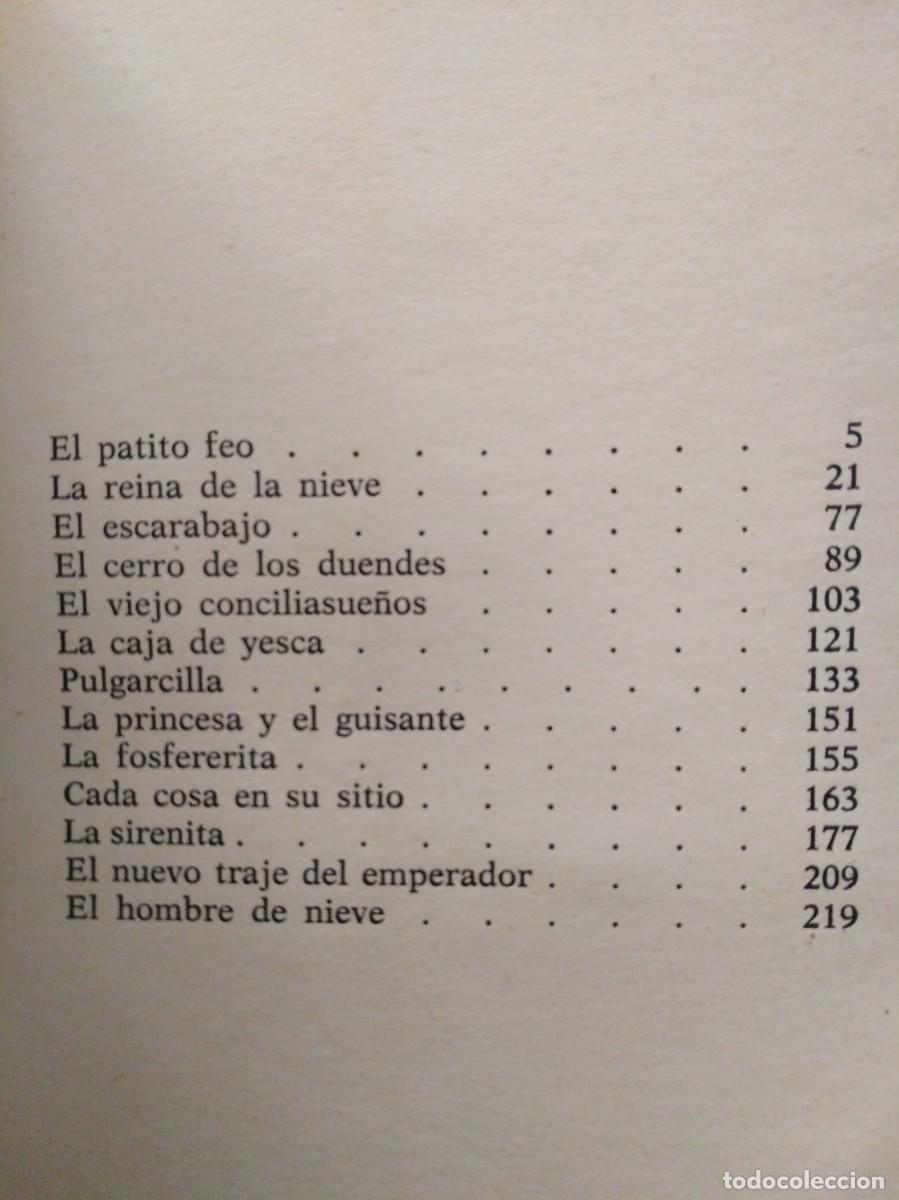 Libros de segunda mano: Cuentos de Andersen (Antalbe, 1981). Ver &iacute;ndice. - Foto 3