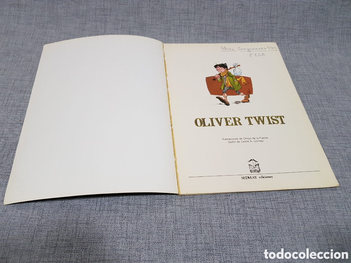 Libros de segunda mano: OLIVER TWIST SEDMAY EDICIONES A&Ntilde;O 1980 - Foto 3