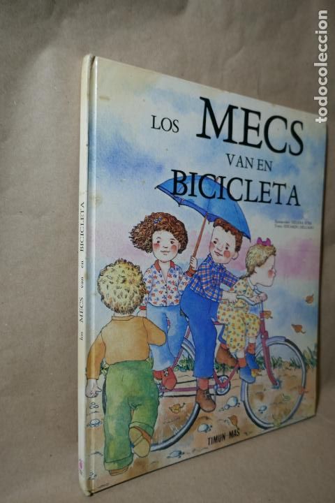 Libros de segunda mano: Els MECS VAN EN BICICLETA - Timun Mas - (en Catal&aacute;n) - Foto 2