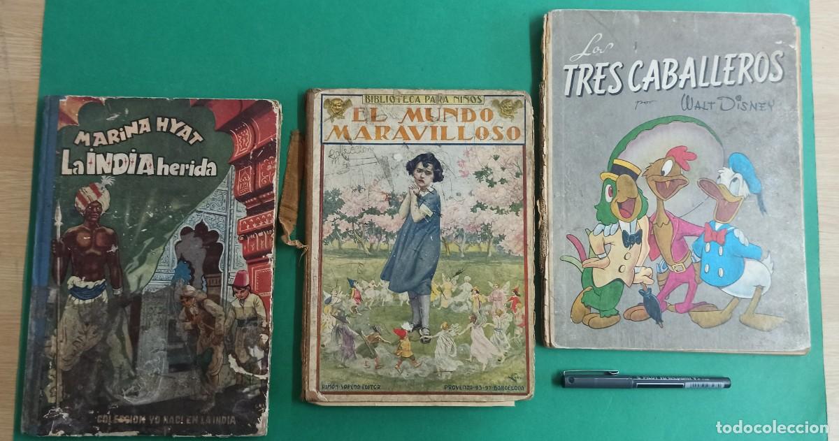 Second hand books: 3 Antiguos cuentos infantiles. 1953, 1946, 1931.
