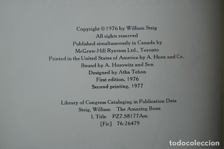 Libros de segunda mano: The Amazing Bone por William Steig (EN INGL&Eacute;S) - Foto 12