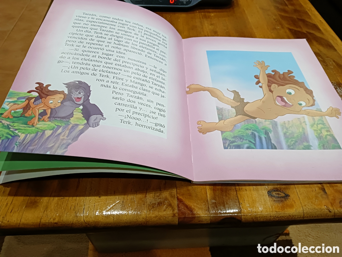 Libros de segunda mano: Disney tarzan . Everest - Foto 3