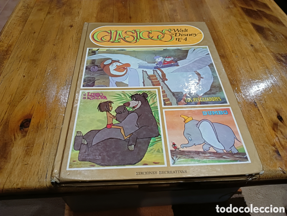 Libros de segunda mano: Cl&aacute;sicos walt Disney N 4 - Foto 1