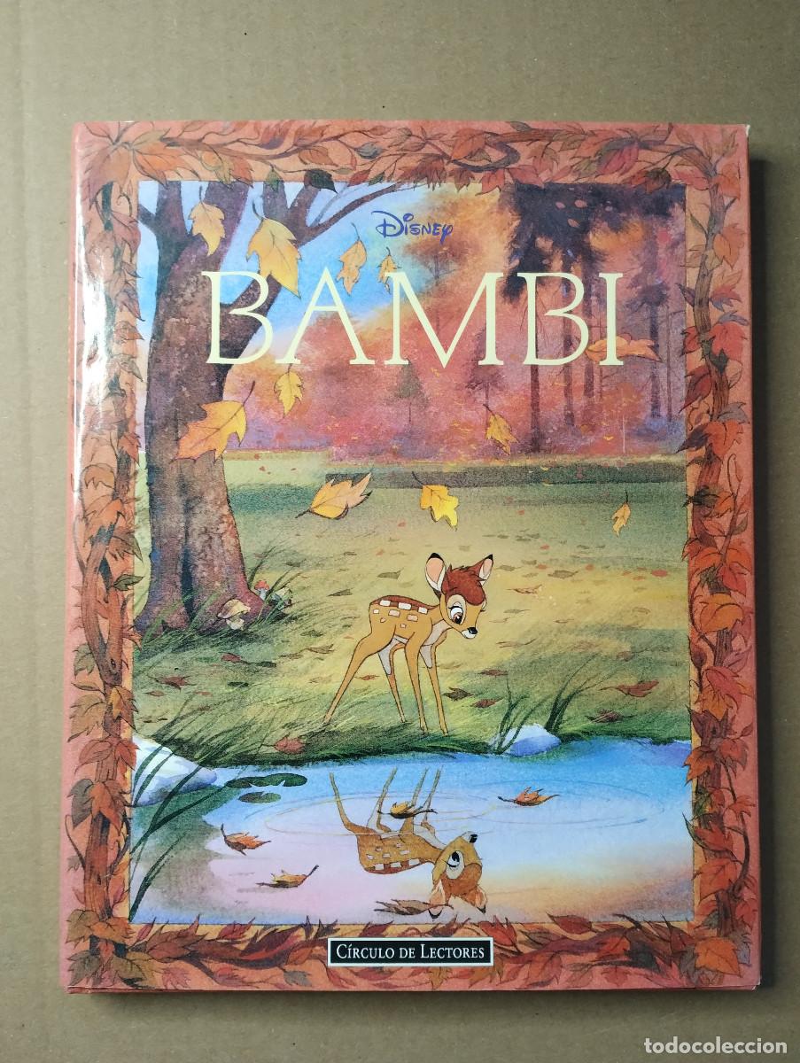 Libros de segunda mano: BAMBI - DISNEY - CIRCULO DE LECTORES - 1995 - CON SOBRECUBIERTA - Foto 1