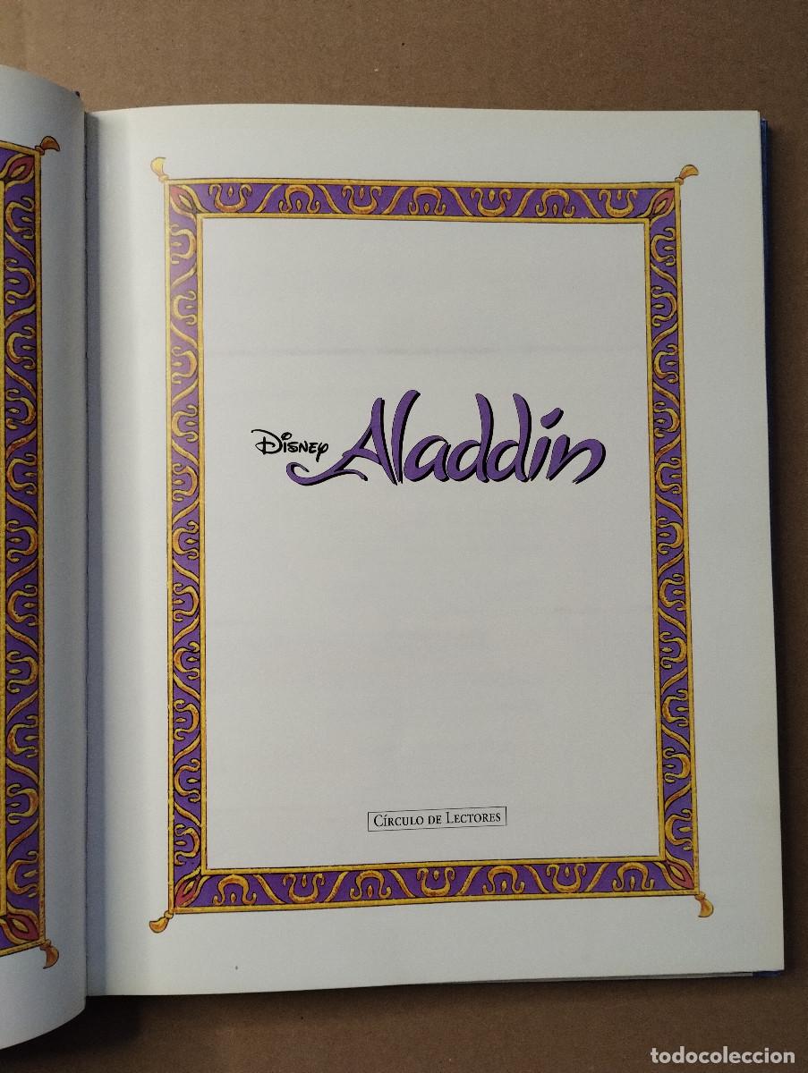 Libros de segunda mano: ALADDIN - DISNEY - CIRCULO DE LECTORES - 1995 - CON SOBRECUBIERTA - Foto 2