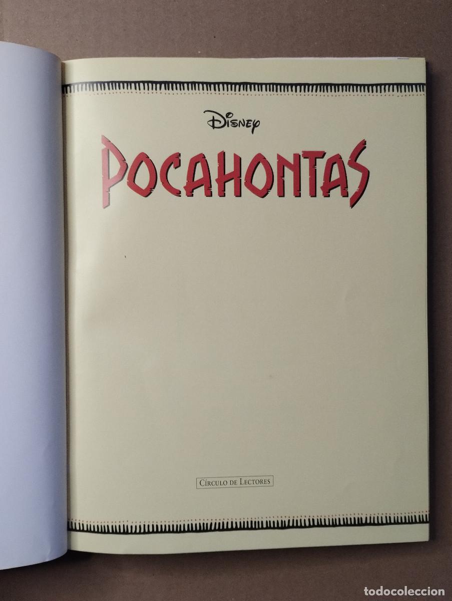 Libros de segunda mano: POCAHONTAS - DISNEY - CIRCULO DE LECTORES - 1995 - CON SOBRECUBIERTA - Foto 2