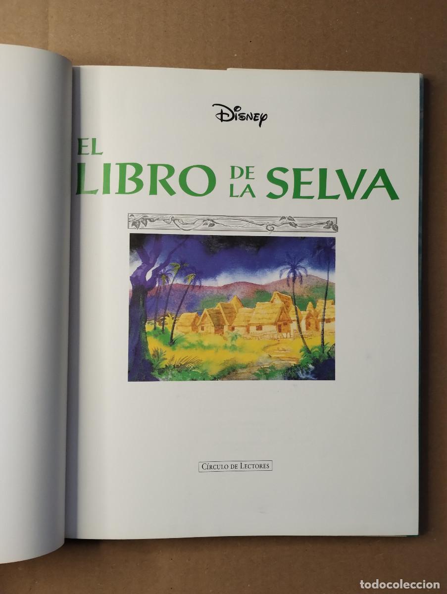 Libros de segunda mano: EL LIBRO DE LA SELVA - DISNEY - CIRCULO DE LECTORES - 1995 - CON SOBRECUBIERTA - Foto 2