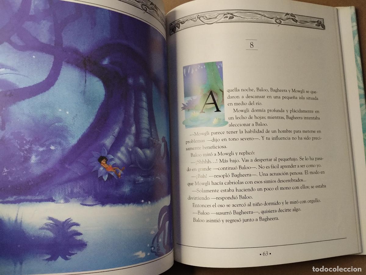 Libros de segunda mano: EL LIBRO DE LA SELVA - DISNEY - CIRCULO DE LECTORES - 1995 - CON SOBRECUBIERTA - Foto 4