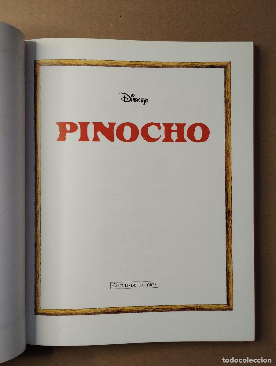 Libros de segunda mano: PINOCHO - DISNEY - CIRCULO DE LECTORES - 1995 - CON SOBRECUBIERTA - Foto 2
