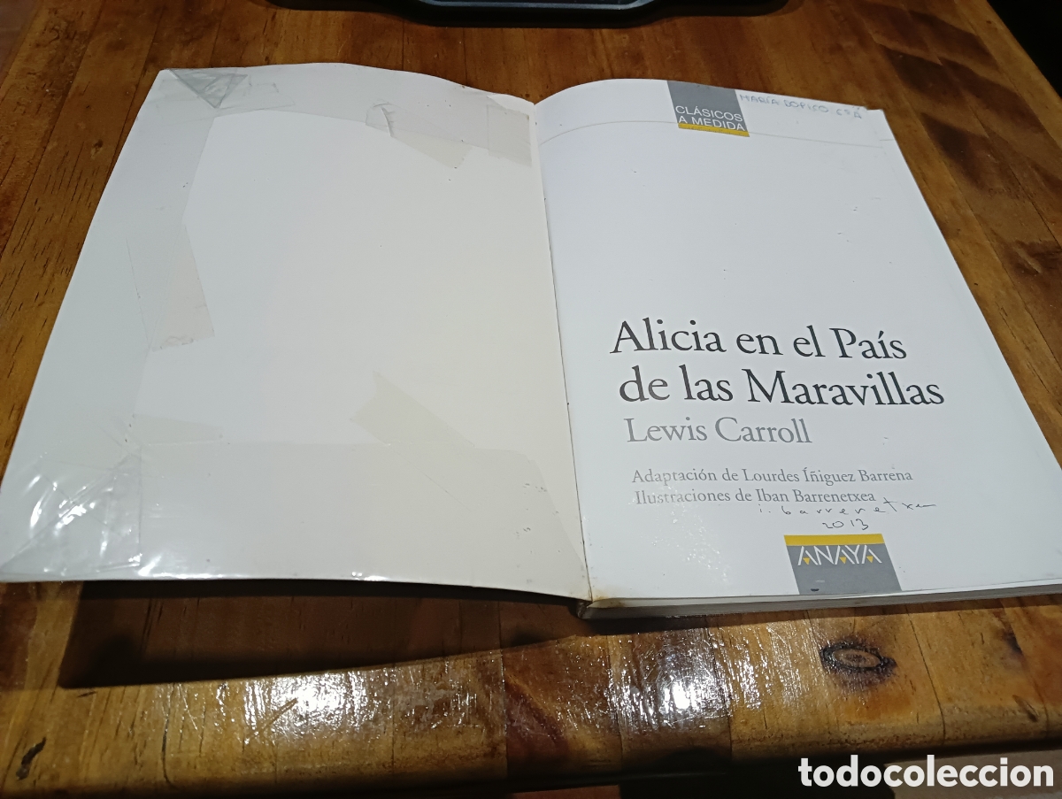 Libros de segunda mano: Alicia en el pa&iacute;s de las maravillas - Foto 2