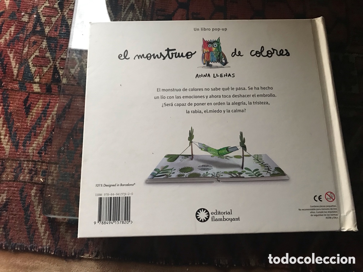 Libros de segunda mano: El monstruo de colores. Pop-up. Dif&iacute;cil - Foto 3