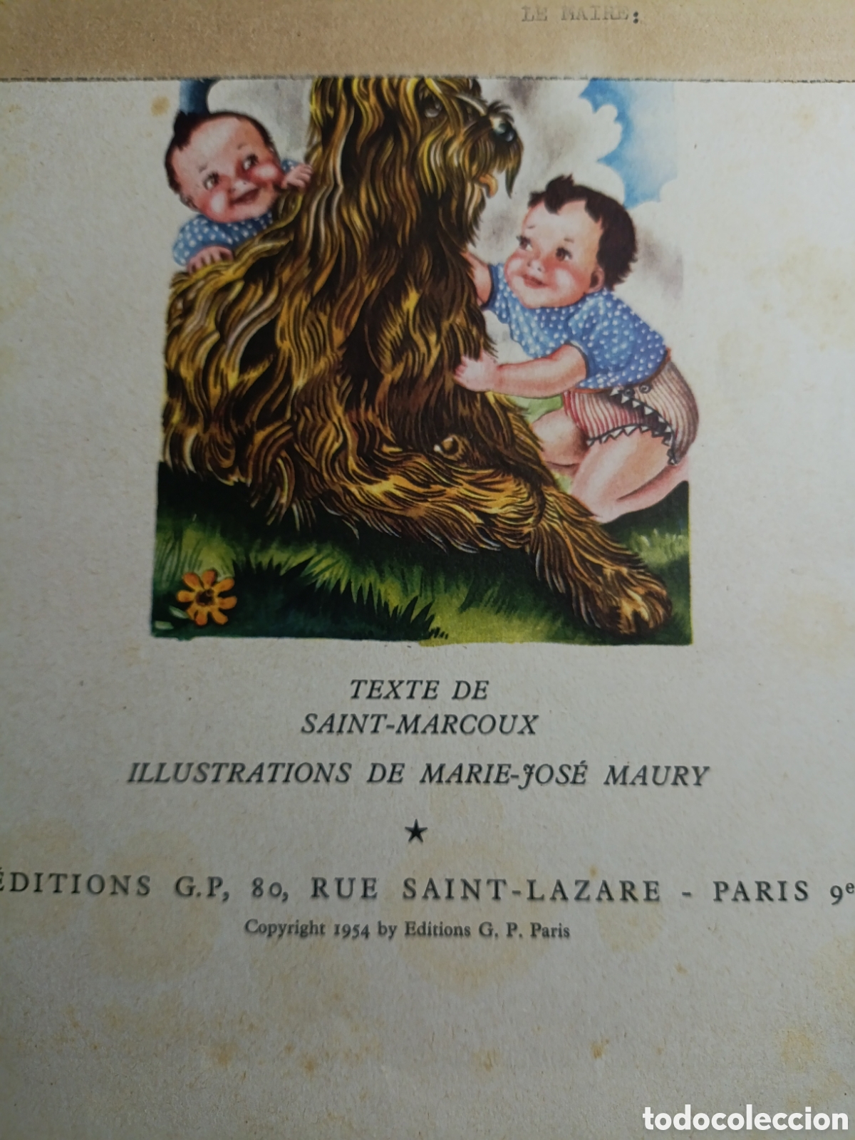 Libros de segunda mano: Cuento franc&eacute;s Bouly - Bouly .1954 - Foto 2
