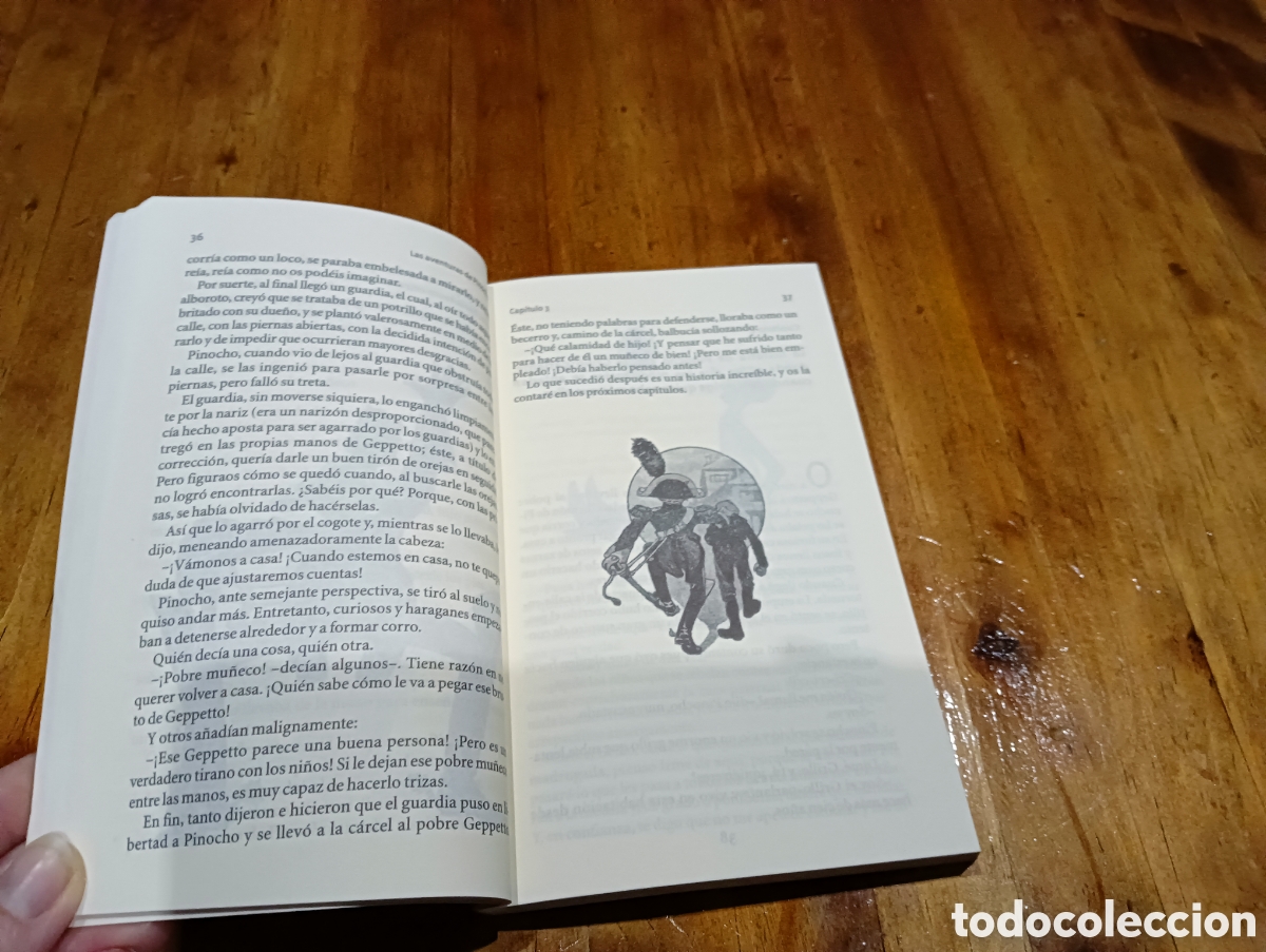 Libros de segunda mano: Las aventuras de Pinocho - Foto 3
