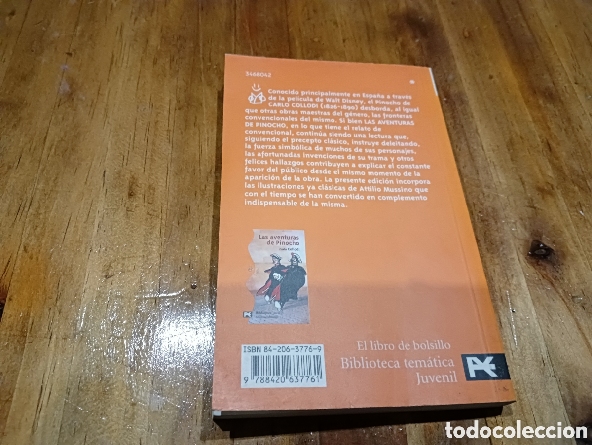 Libros de segunda mano: Las aventuras de Pinocho - Foto 5