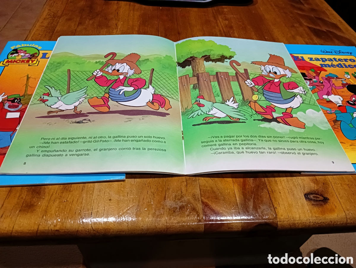 Libros de segunda mano: F&aacute;bulas Walt Disney Mickey - Foto 3