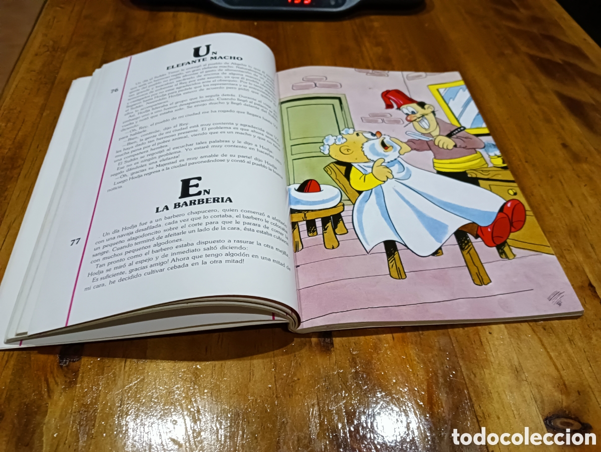 Libros de segunda mano: 202 f&aacute;bulas de Nasreddin Hodja - Foto 4