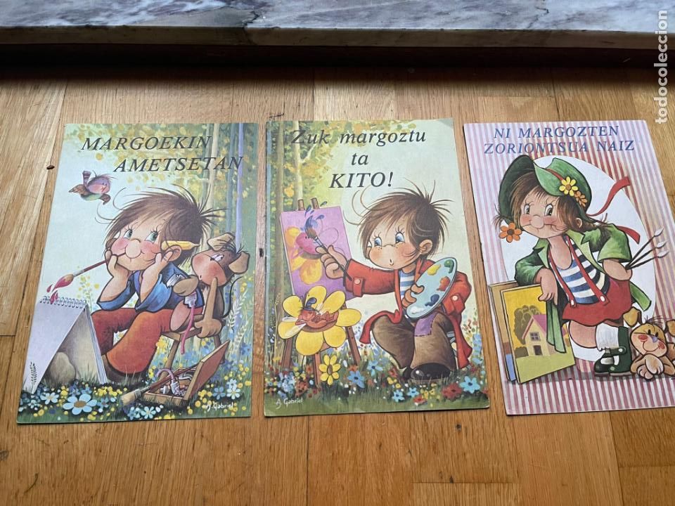 Libros de segunda mano: LOTE 3 LIBROS CUENTOS PARA COLOREAR - Foto 1