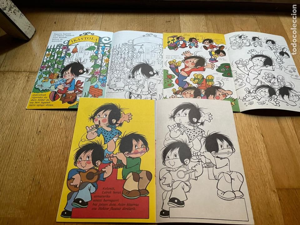 Libros de segunda mano: LOTE 3 LIBROS CUENTOS PARA COLOREAR - Foto 2