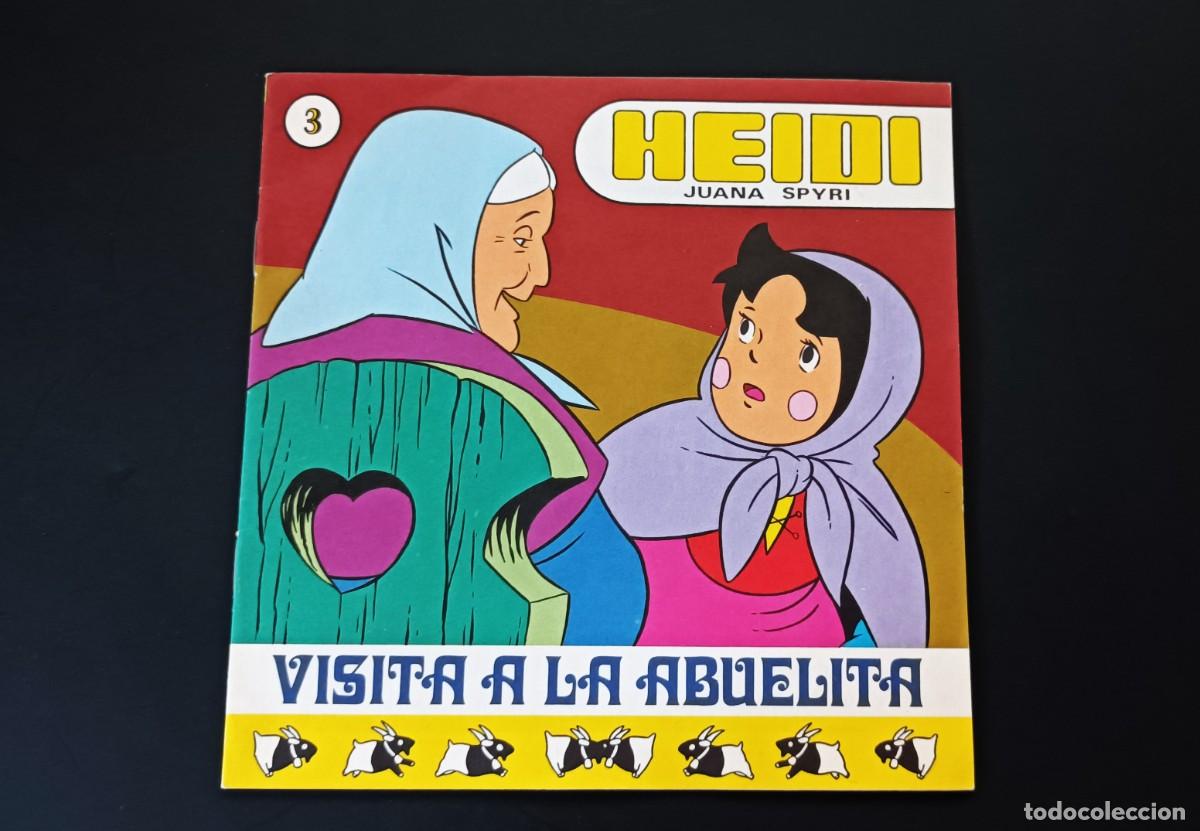 Libros de segunda mano: Cuento Heidi. N&ordm; 3 VISITA A LA ABUELITA. Ediciones Recreativas. S.A. 1987.