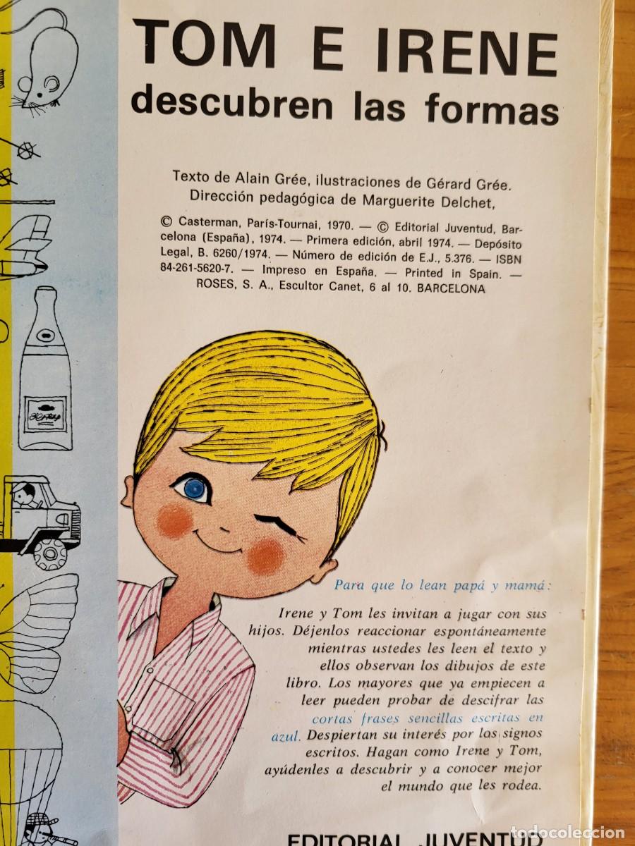 Libros de segunda mano: TOM E IRENE DESCUBREN LAS FORMAS - Foto 2