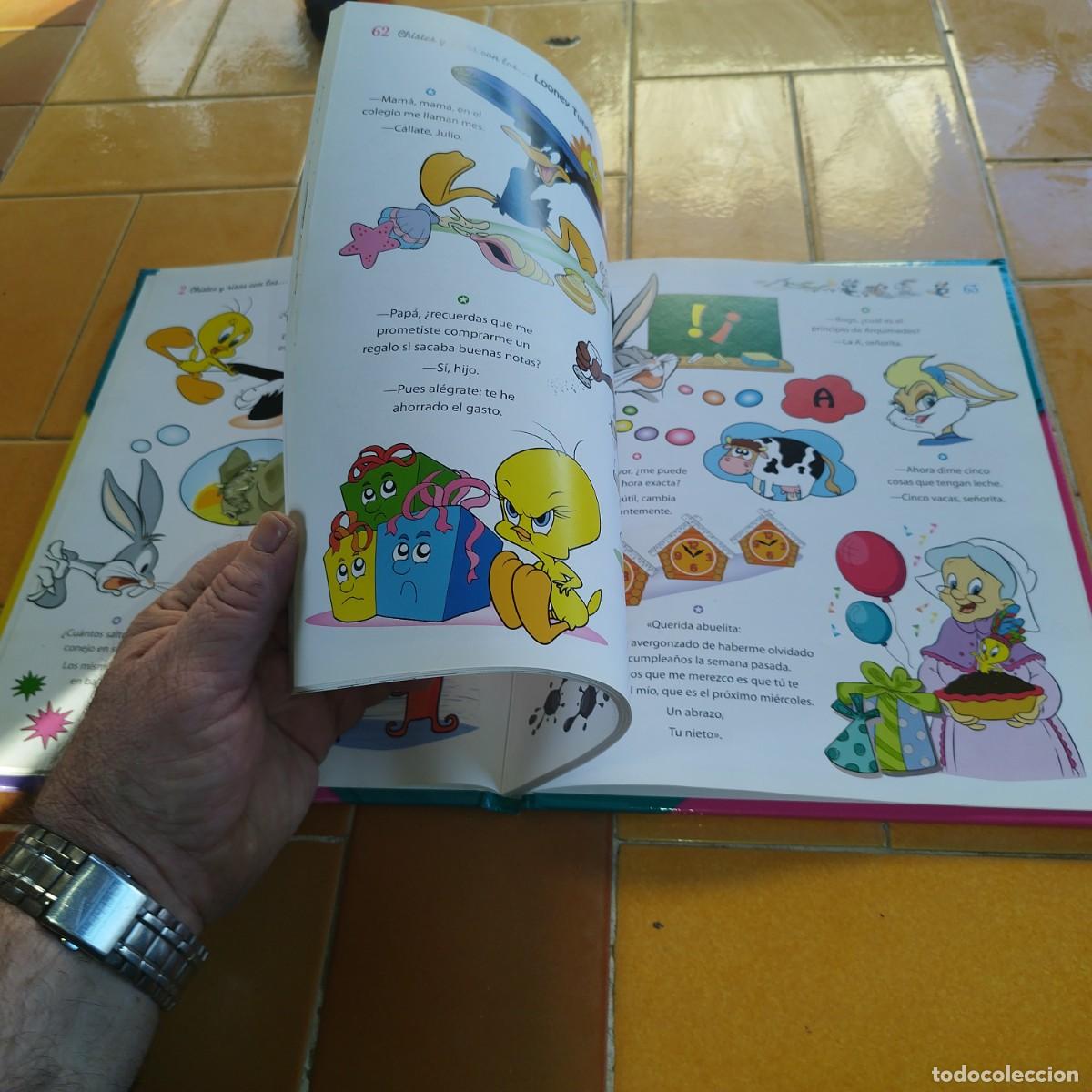 Libros de segunda mano: CHISTES Y RISAS CON LOS LOONEY TUNES / WARNER BROS / CONSO 663 GV-D / LIBRA - Foto 4