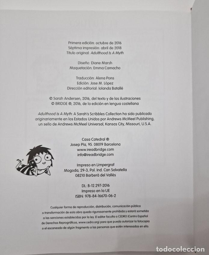 Libros de segunda mano: CRECER ES UN MITO / SARAH&acute;SCRIBBLES - ANDERSEN SARAH - Foto 3