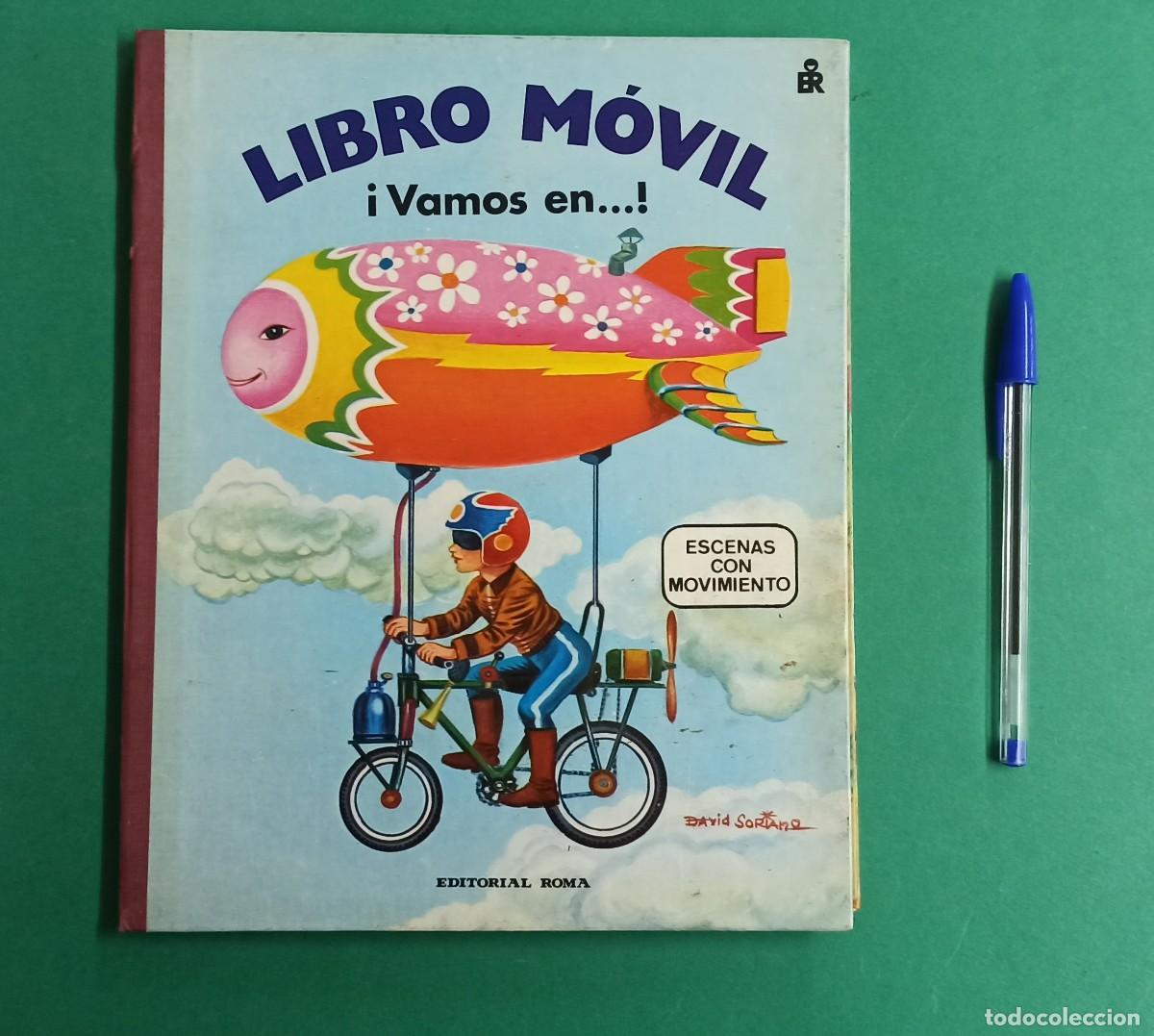 Second hand books: Antiguo libro de cuentos Libro M&oacute;vil. &iexcl; Vamos en...! Escenas con movimiento.