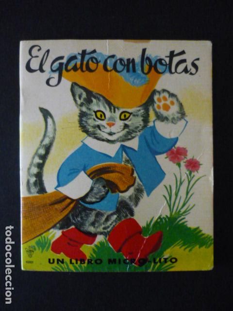 Libros de segunda mano: EL GATO CON BOTAS ED. MICRO - LITO BARCELONA - Foto 1