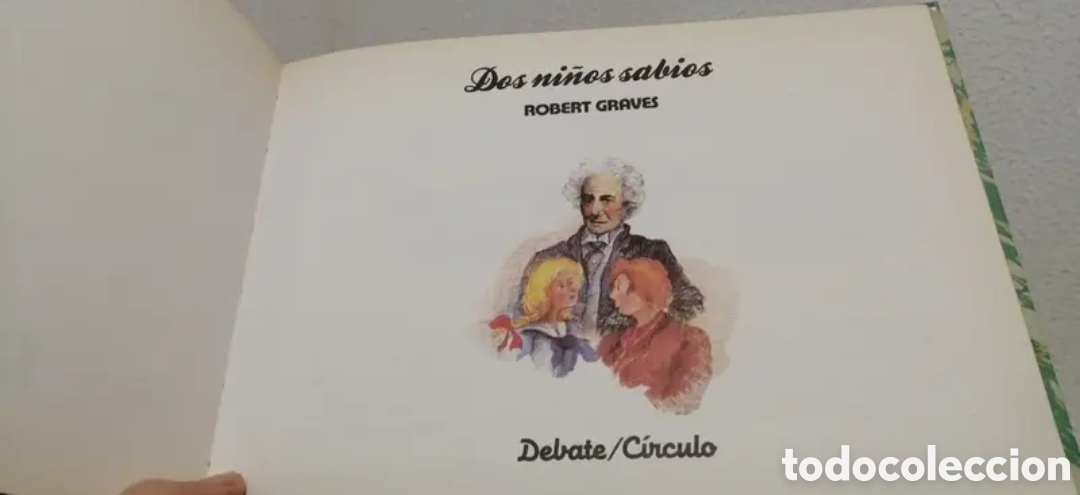 Libros de segunda mano: Dos ni&ntilde;os sabios Robert Graves - Foto 3
