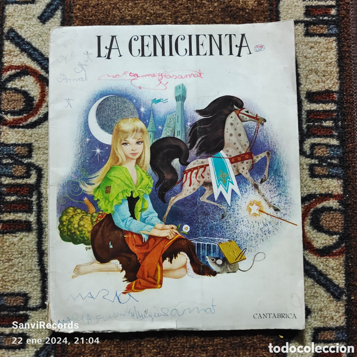 Libros de segunda mano: LA CENICIENTA (CANTABRICA)
