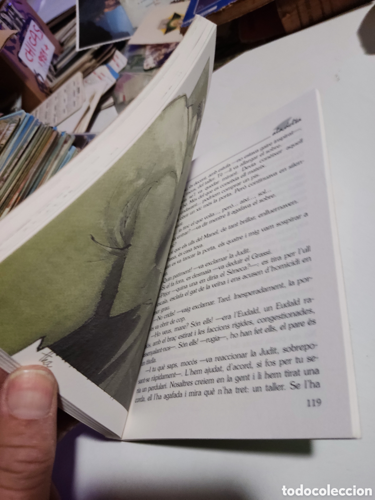 Libros de segunda mano: Libro els cuatre i mig de Josep Gorriz - Foto 3