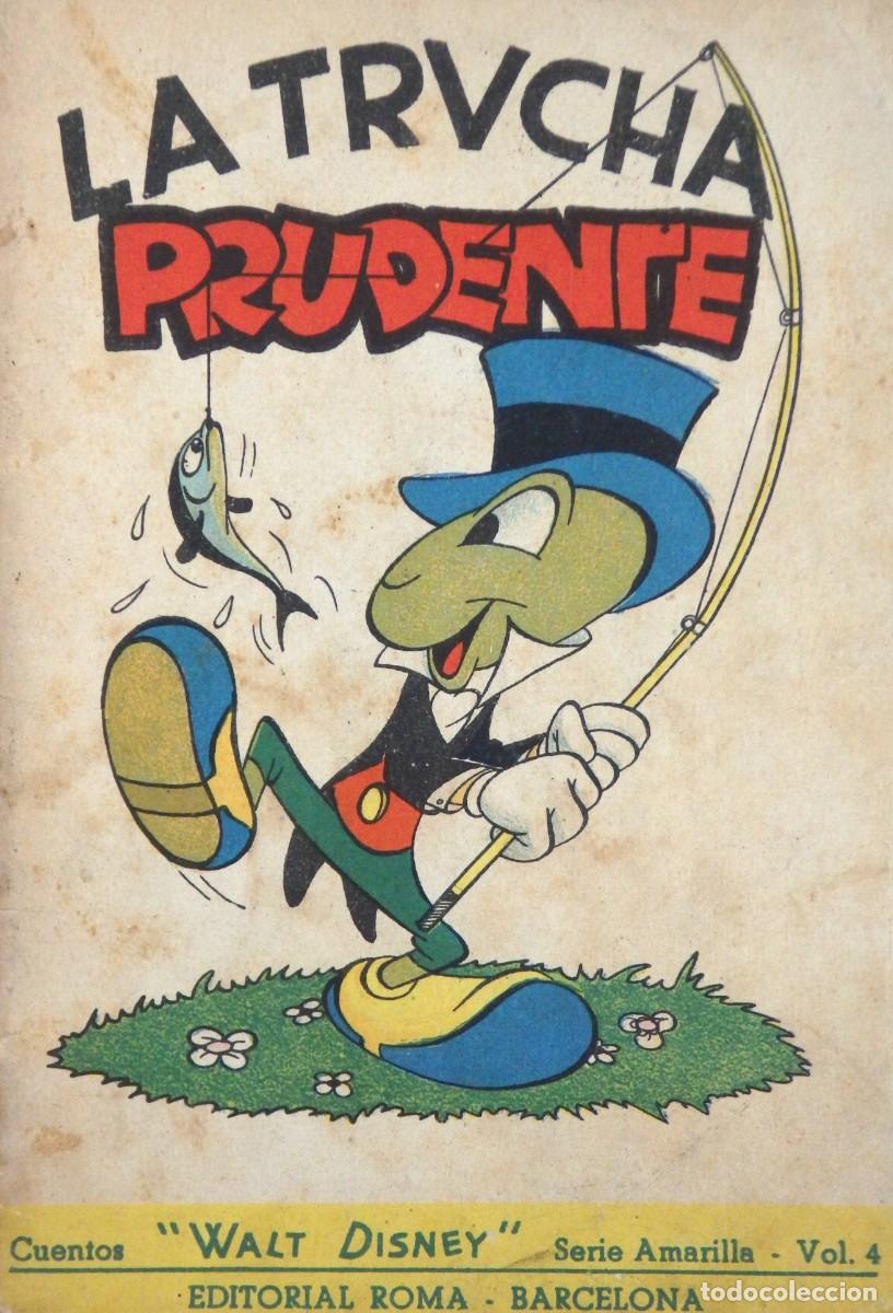 Libros de segunda mano: Cuentos Walt Disney: La trucha prudente - Foto 1