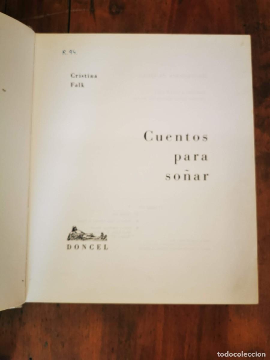 Libros de segunda mano: FALK, Cristina. Cuentos para so&ntilde;ar - Foto 3