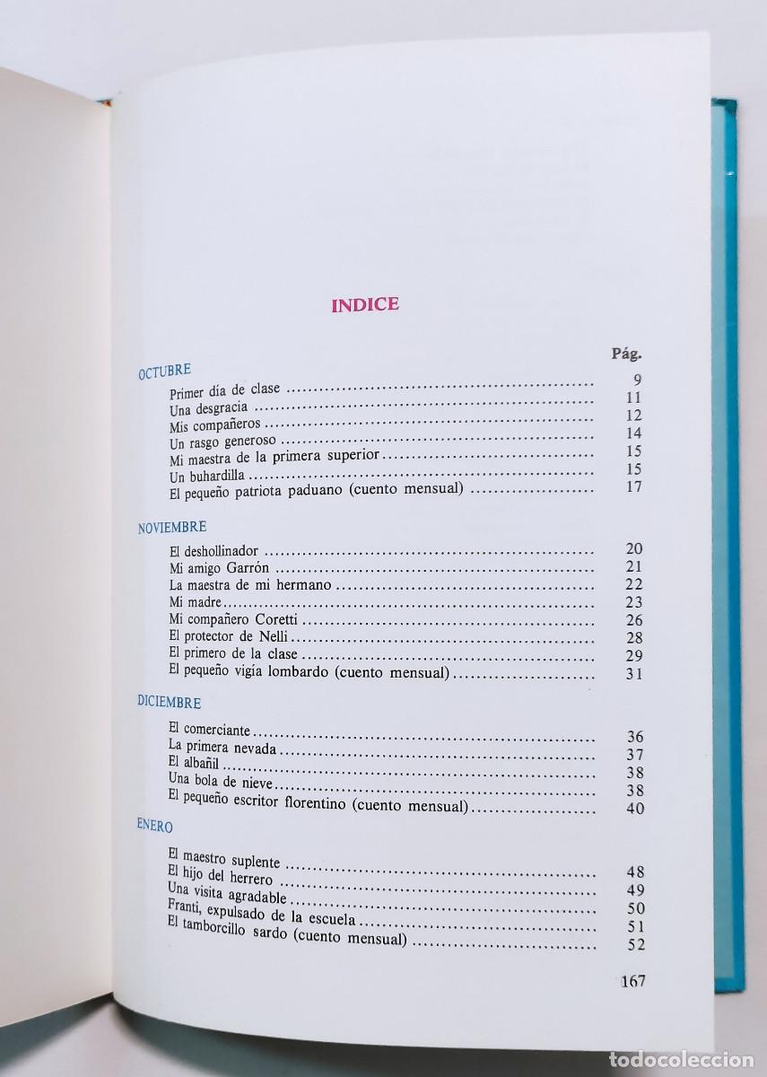 Libros de segunda mano: CORAZ&Oacute;N. EDMONDO DE AMICIS. RARA EDICI&Oacute;N EN PERFECTO ESTADO!!! - Foto 6
