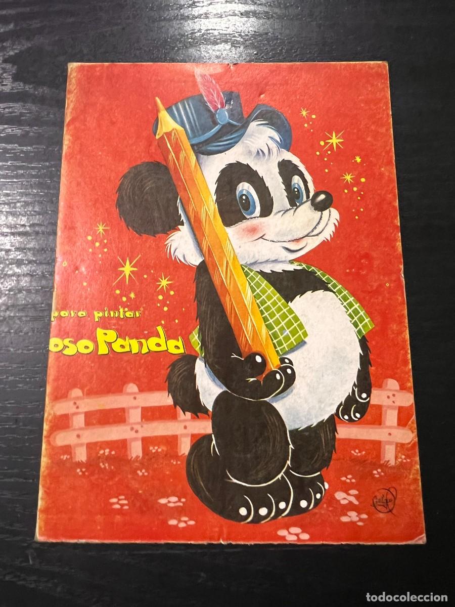 Libros de segunda mano: LIBRETO PARA COLOREAR. OSO PANDA. EDITORIAL VILMAR. - Foto 1