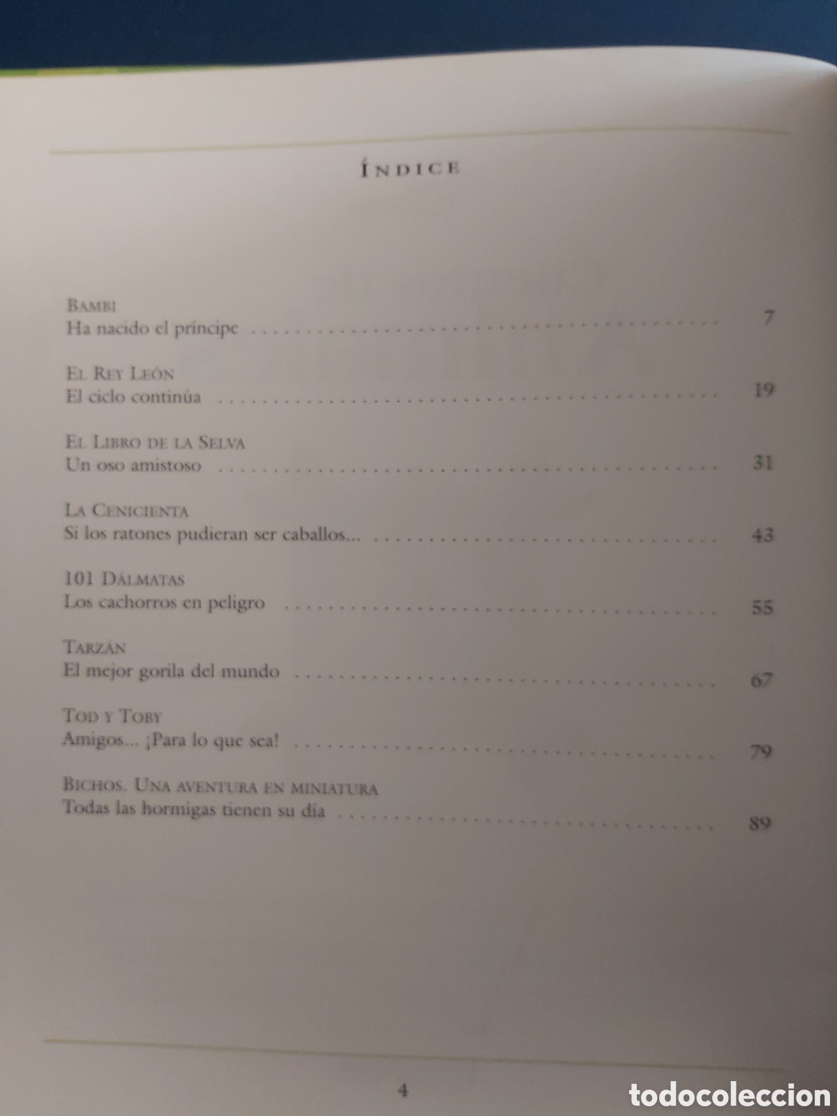 Libros de segunda mano: CUENTOS DE ANIMALES $ DISNEY $ EVEREST $ 1999 - Foto 5
