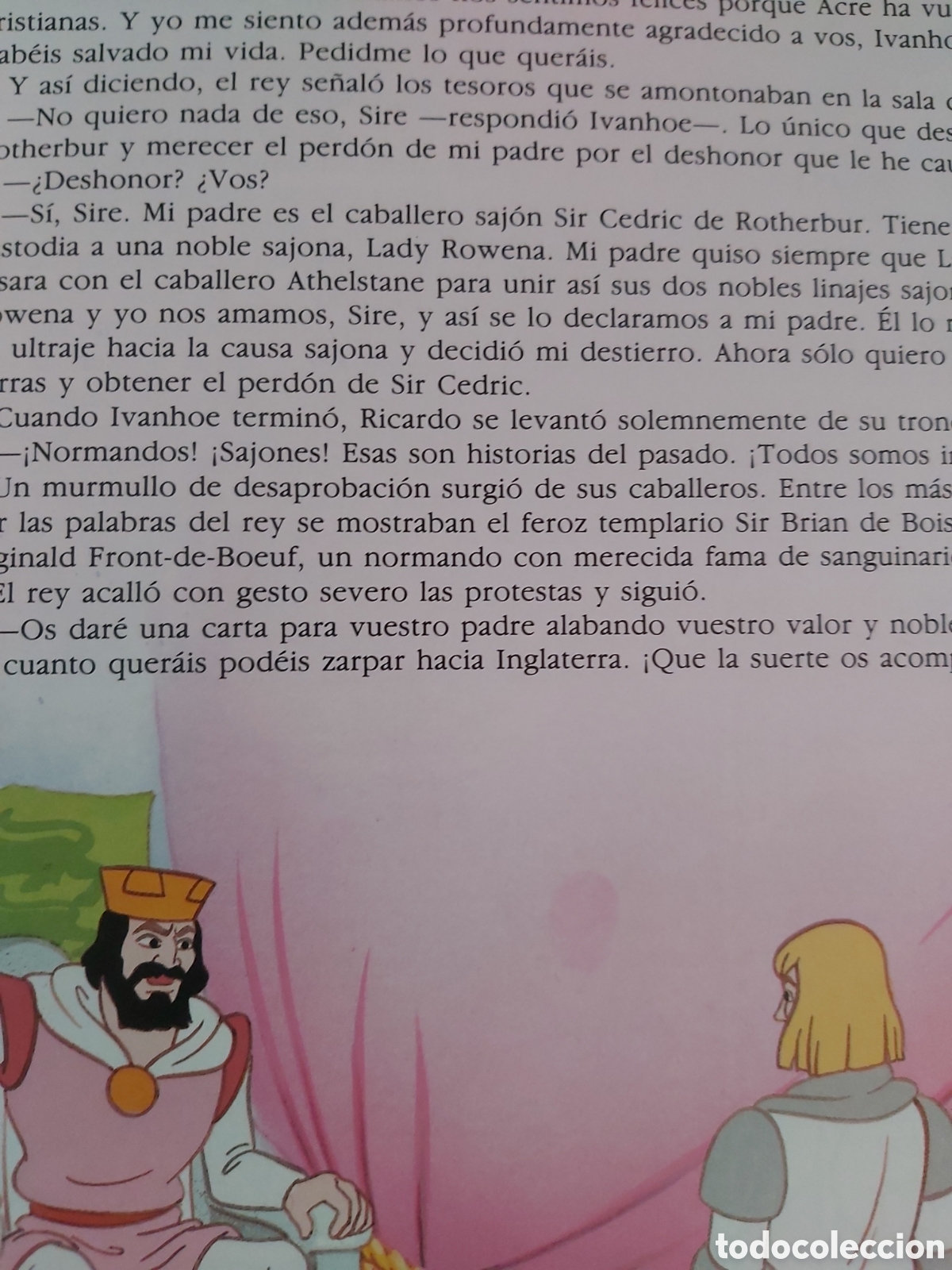 Libros de segunda mano: IVANHOE $ WALTER SCOTT $ PLANETA DE AGOSTI $ 1990 - Foto 5