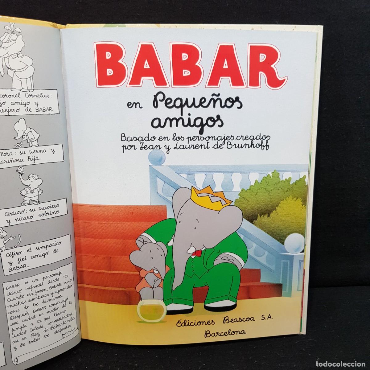 Libros de segunda mano: BABAR - EN PEQUE&Ntilde;OS AMIGOS - ED. BEASCON / 39 - Foto 4