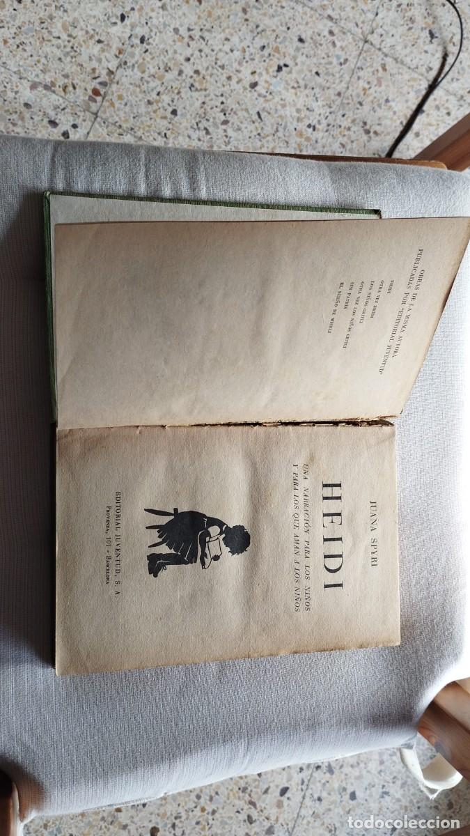 Libros de segunda mano: Heidi. Juana Spyri, 1957 - Foto 2