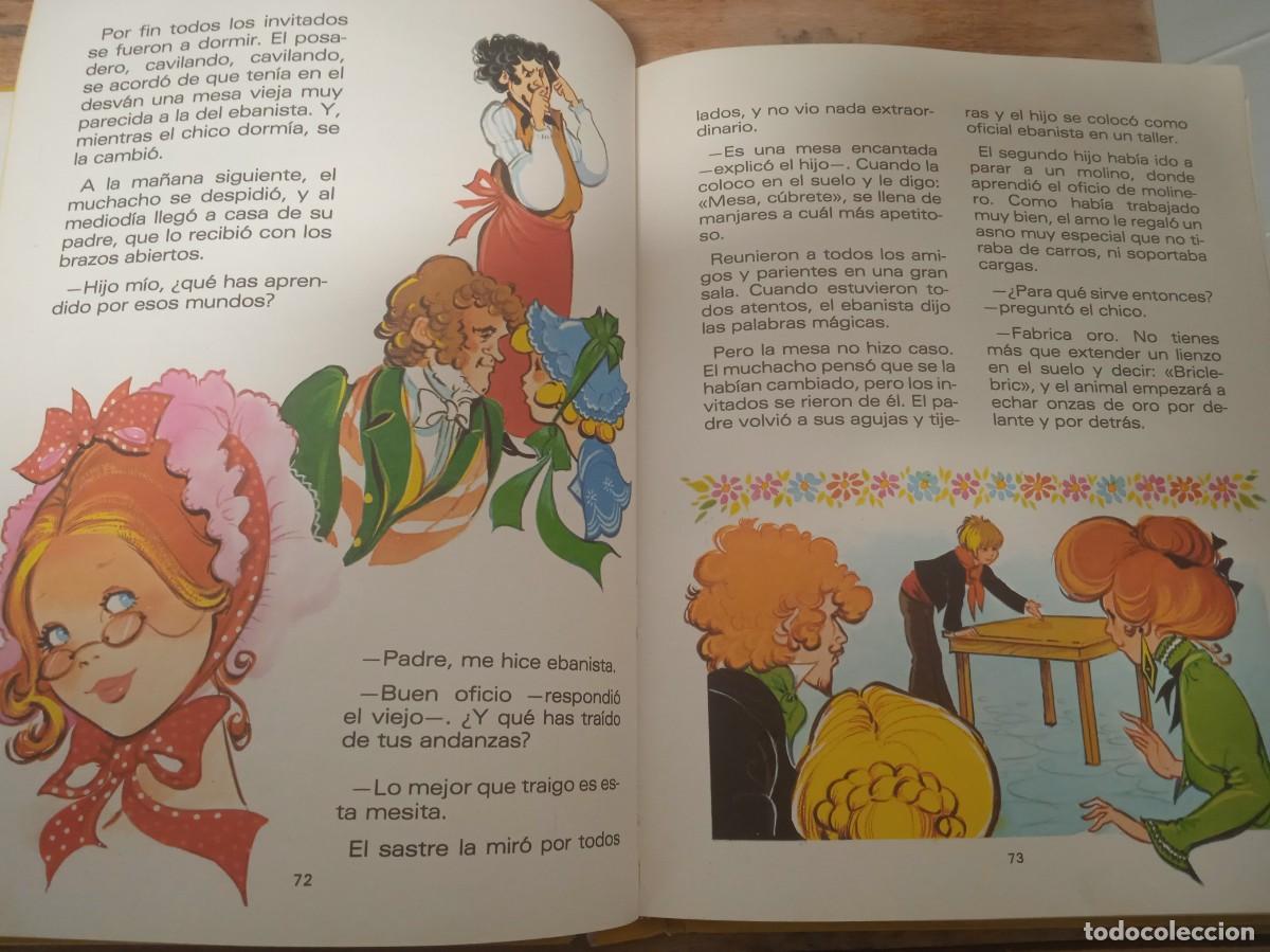 Libros de segunda mano: LIbro gigante de Grimm. Ediciones Susaeta, 1987. - Foto 4
