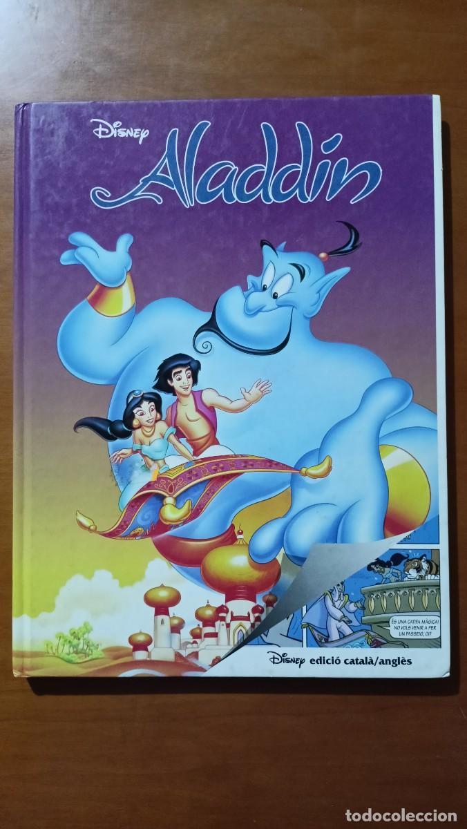 Libros de segunda mano: Aladd&iacute;n - Disney - Edici&oacute; catal&agrave; / angl&egrave;s - Foto 1