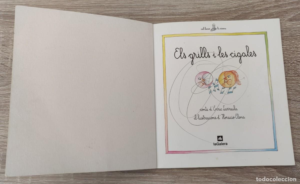 Libros de segunda mano: Cuento Infantil Els Grills I Les Cigarres - Foto 2