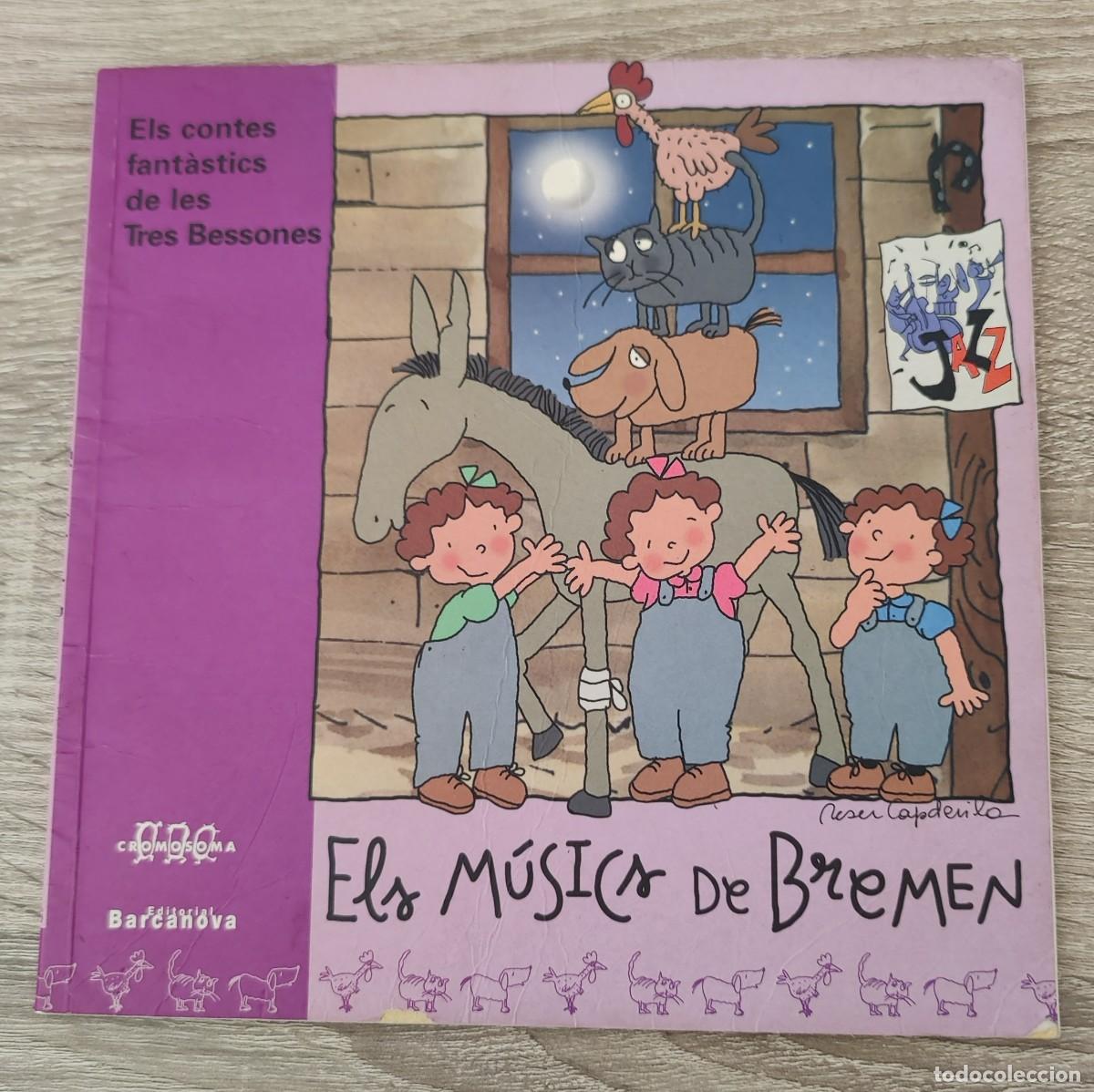 Libros de segunda mano: Cuento Els Musics de Bremen - Foto 1