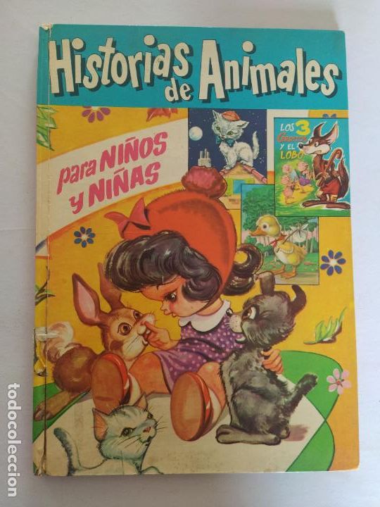 Libri di seconda mano: HISTORIAS DE ANIMALES PARA NI&Ntilde;OS Y NI&Ntilde;AS - VASCO AMERICANA - TAPA DURA (A1)